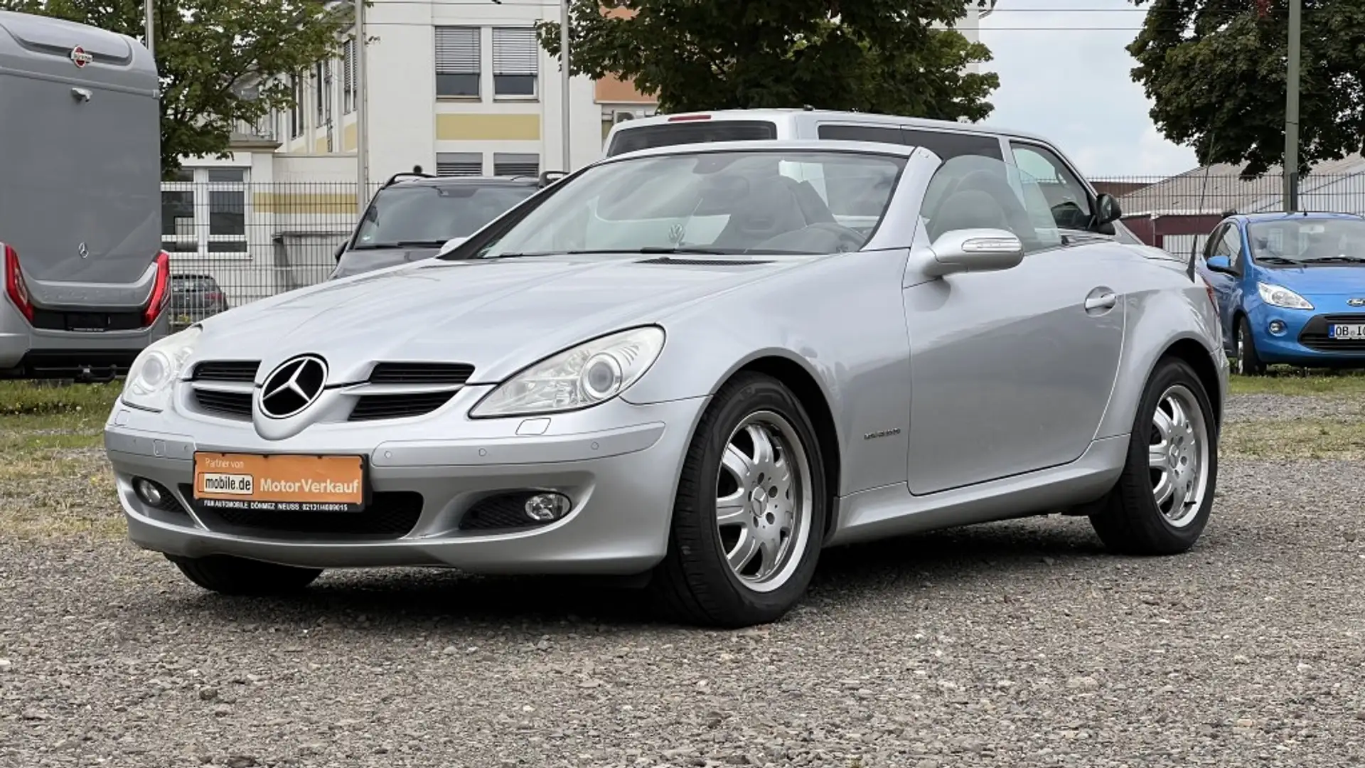 Mercedes-Benz SLK 200 Kompressor #Airscraft#Xenon#PDC#SHZ TOP Argintiu - 2