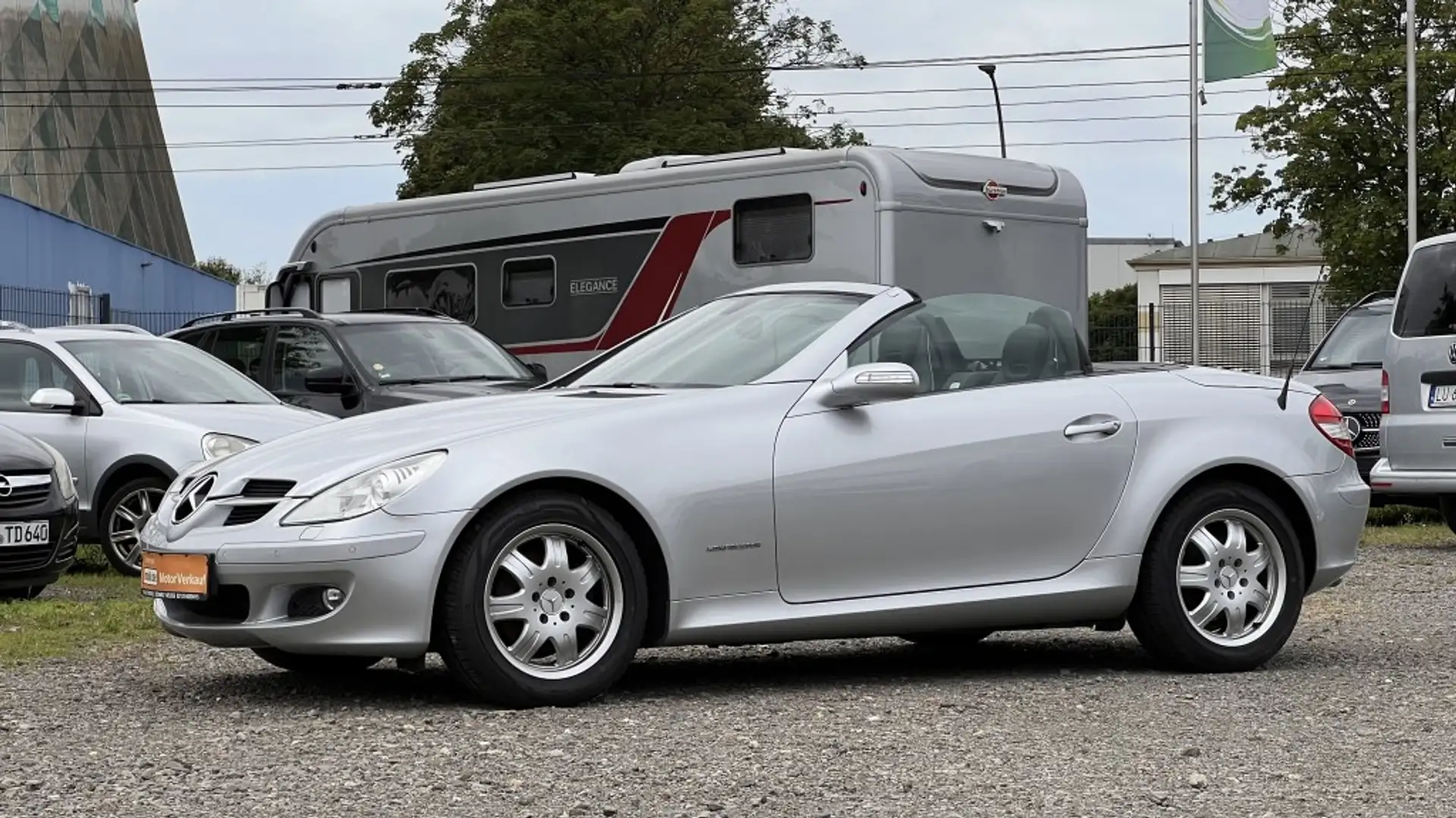 Mercedes-Benz SLK 200 Kompressor #Airscraft#Xenon#PDC#SHZ TOP Argintiu - 1