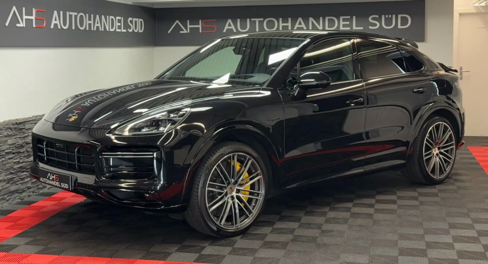 Porsche Cayenne Turbo S E-Hybrid*S.CHRON*PANO*MATRIX*HUD Negru - 1