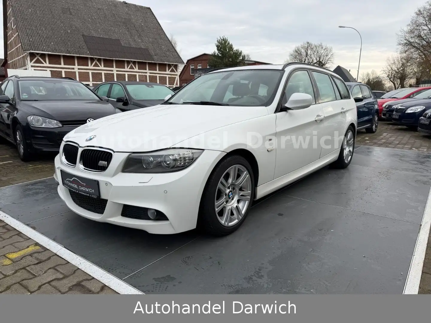 BMW 320 d Touring M Paket Facelift Weiß - 1