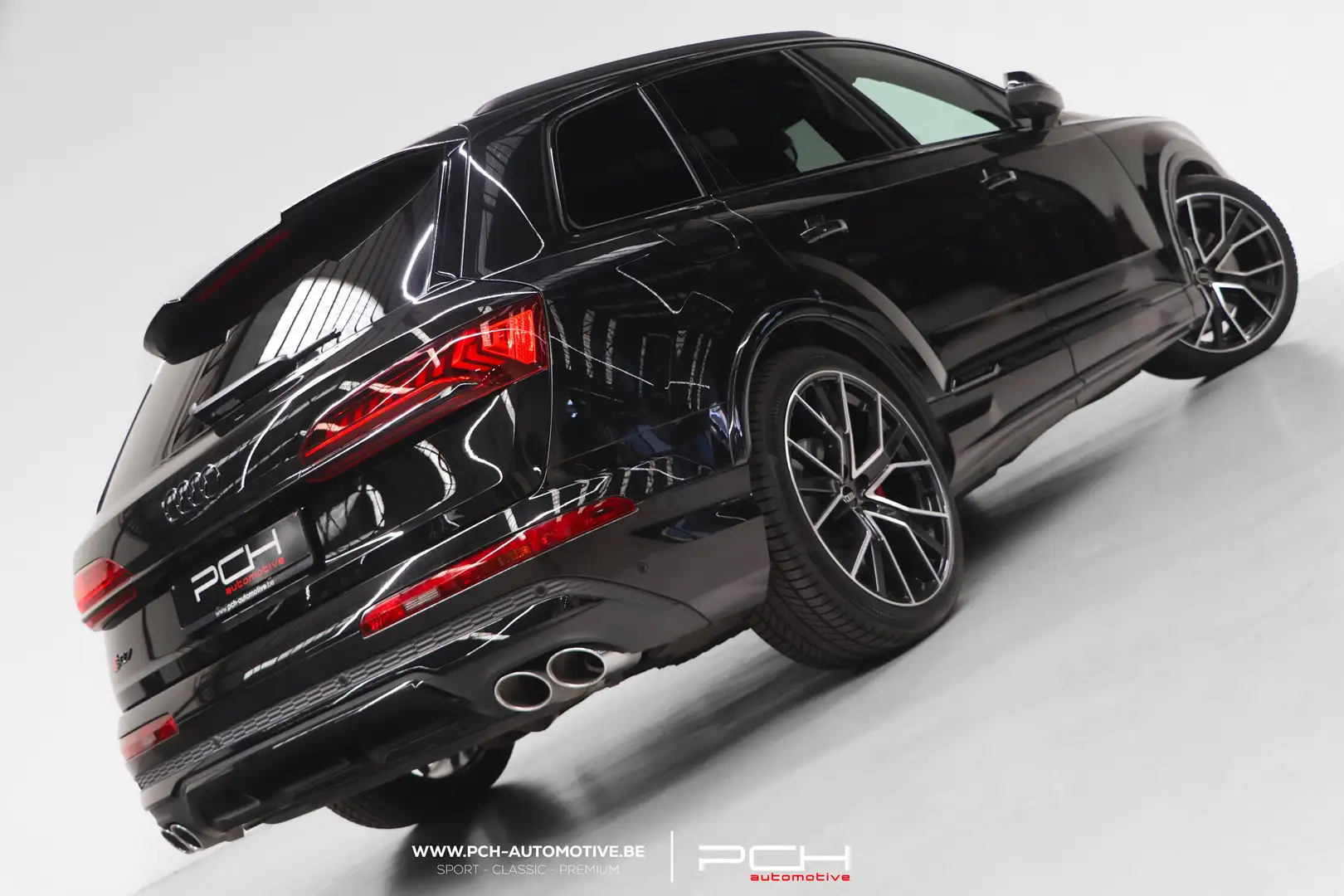 Audi SQ7 4.0 TFSi V8 Quattro Tiptronic - FULL - VAT - Zwart - 2