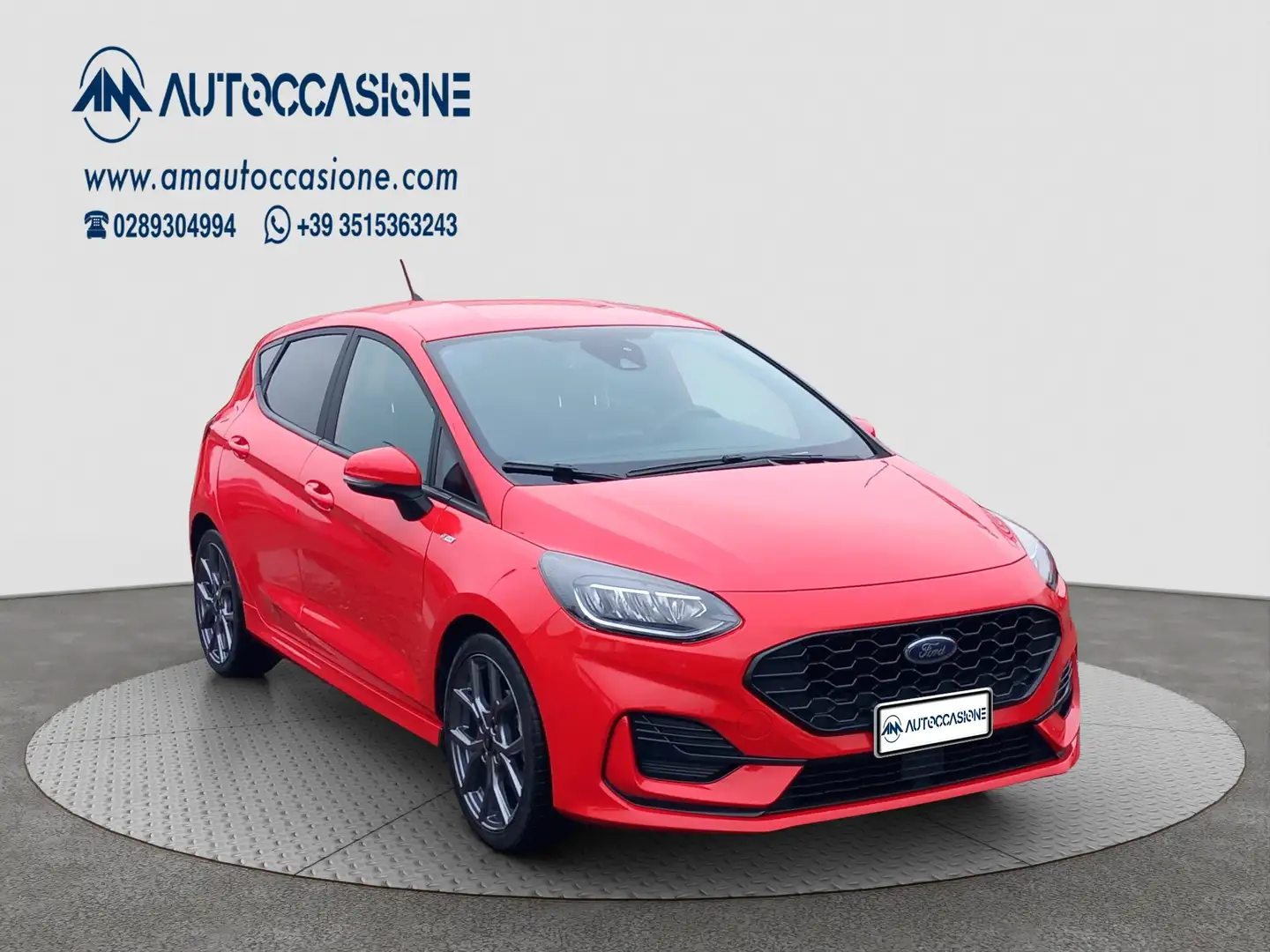 Ford Fiesta 5p 1.0 ecoboost h ST-Line X 125cv Rouge - 1