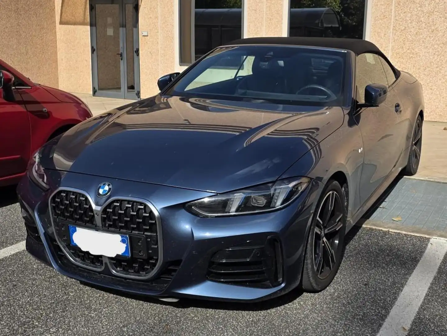 BMW 430 Serie 4 G23 LCI 2024 Cabrio 430d mhev 48V MSport Bleu - 1