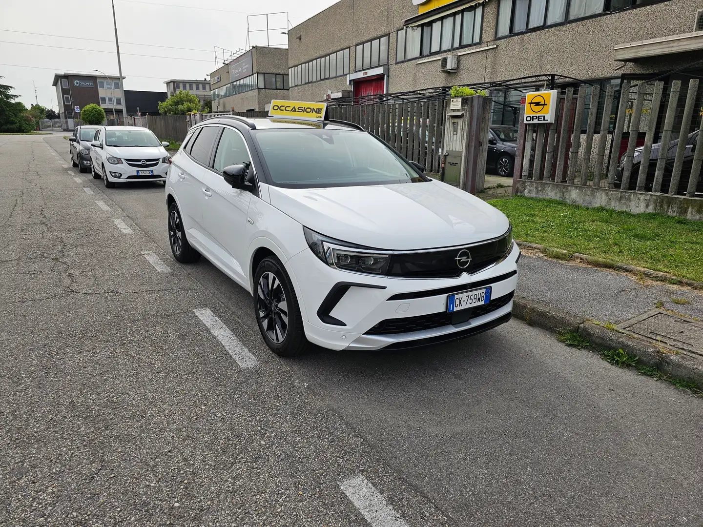 Opel Grandland Grandland 1.2 130 AT8 ULTIMATE Bianco - 1