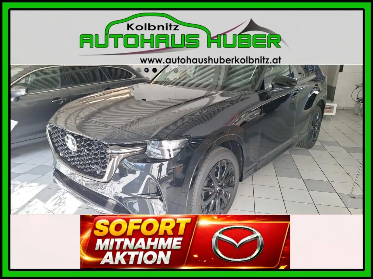 Mazda CX-60 3,3 DIESEL 6ZYL CD254 AUT AWD HOMURA COSO DRAS Schwarz - 1