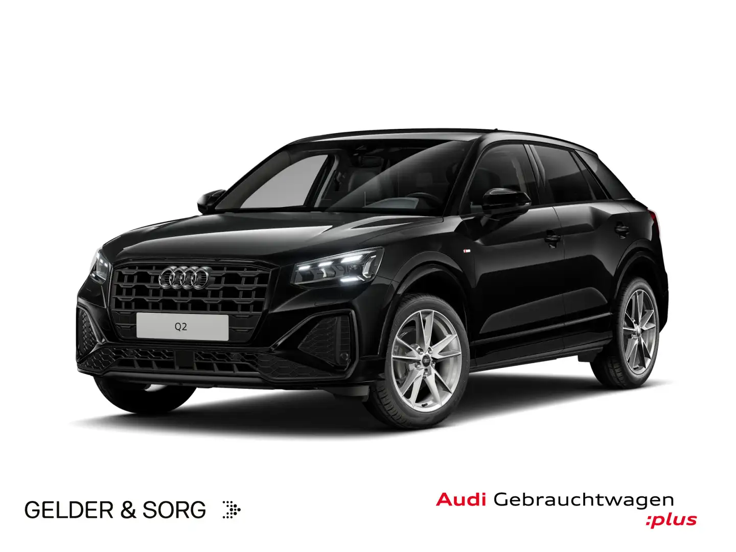 Audi Q2 30 TFSI S line GRA*Matrix*AHK*CarPlay*virtual Schwarz - 1
