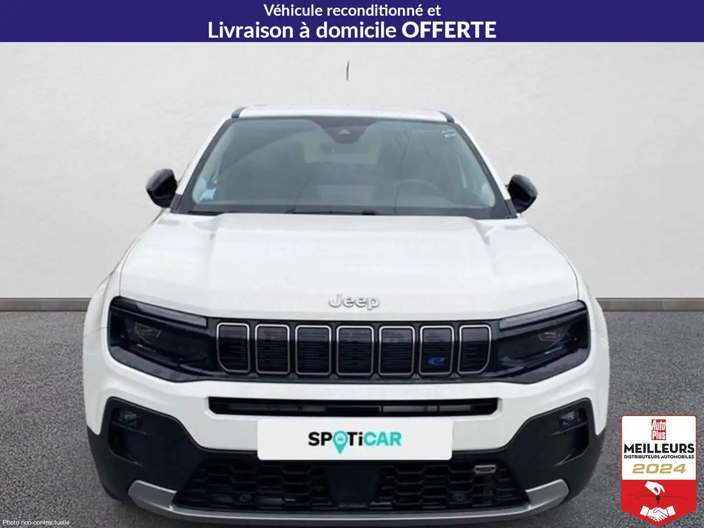 Jeep Avenger 115 kw 4x2 altitude Blanc - 2
