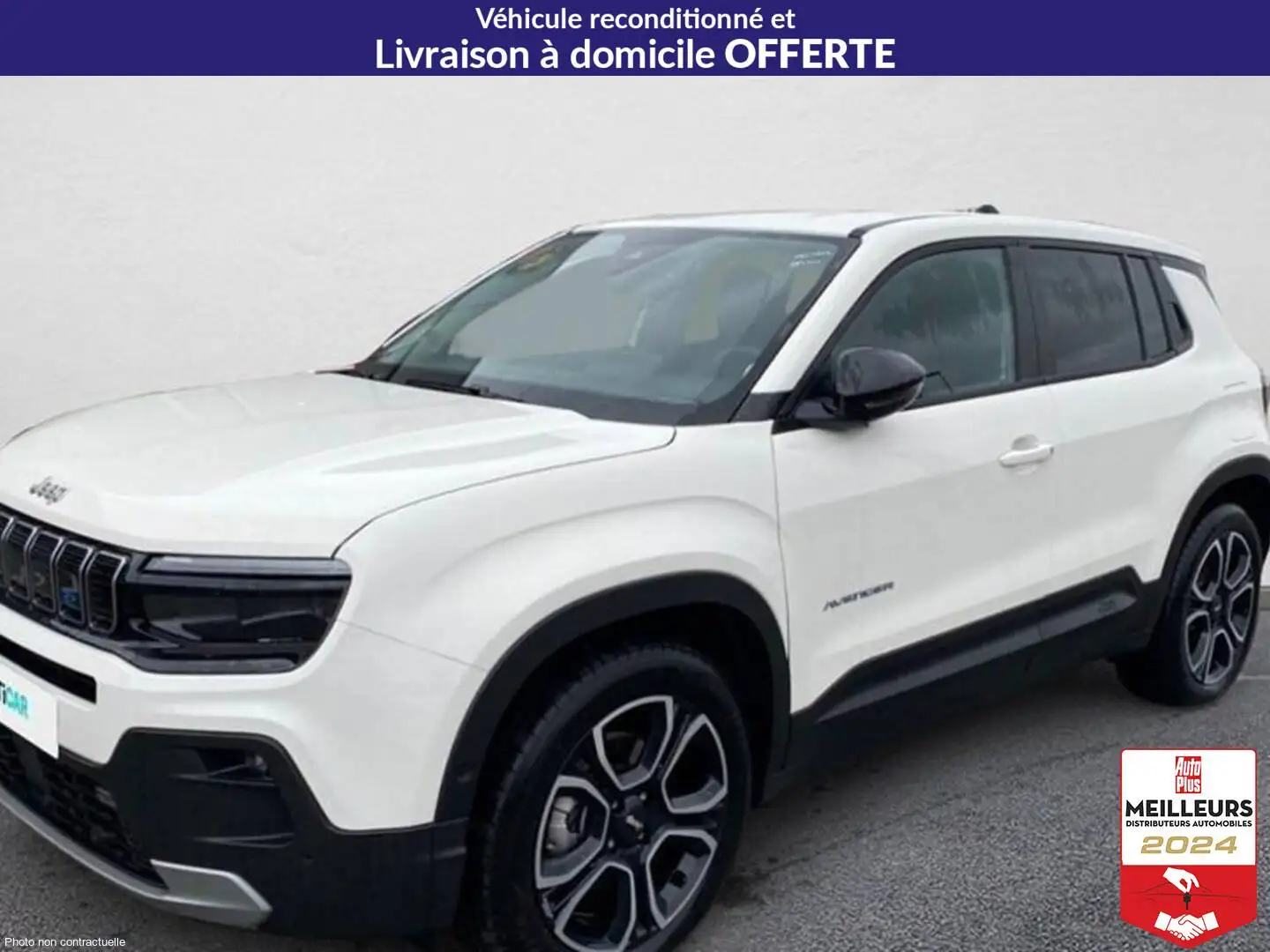 Jeep Avenger 115 kw 4x2 altitude Blanc - 1