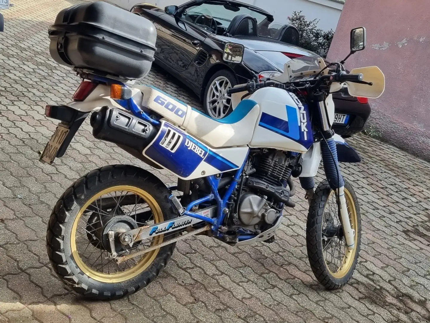 Suzuki DR 600 enduro White - 2