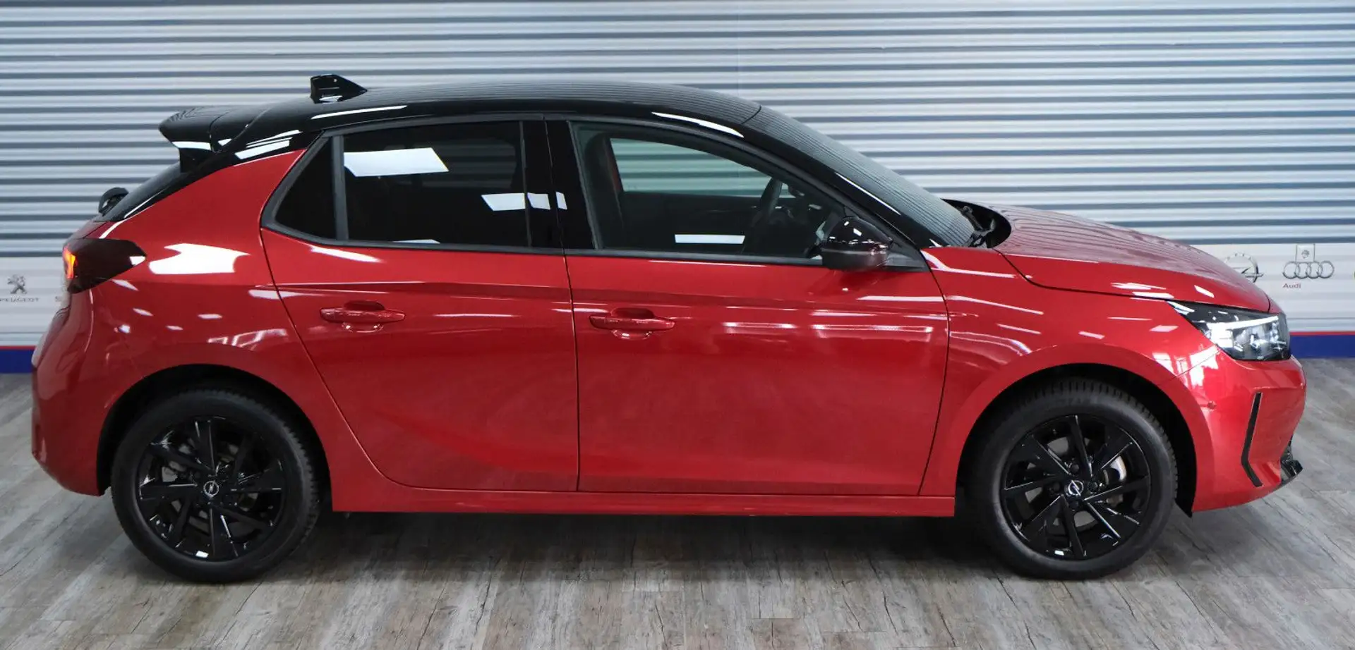 Opel Corsa F 1.2 GS *NAVI/LED/SHZ/PARK&GO/AHK* Rouge - 2