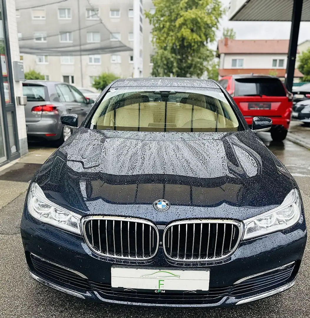 BMW 740 i Aut. Bleu - 2