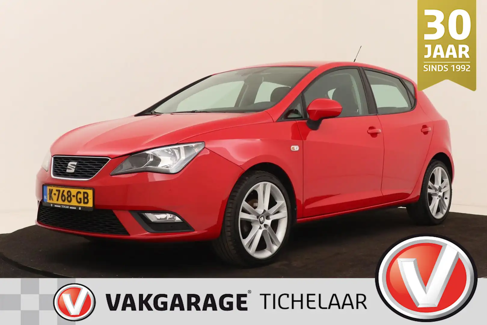 SEAT Ibiza 1.0 TSI | CarPlay | Climate Control | Cruise Contr Rouge - 1