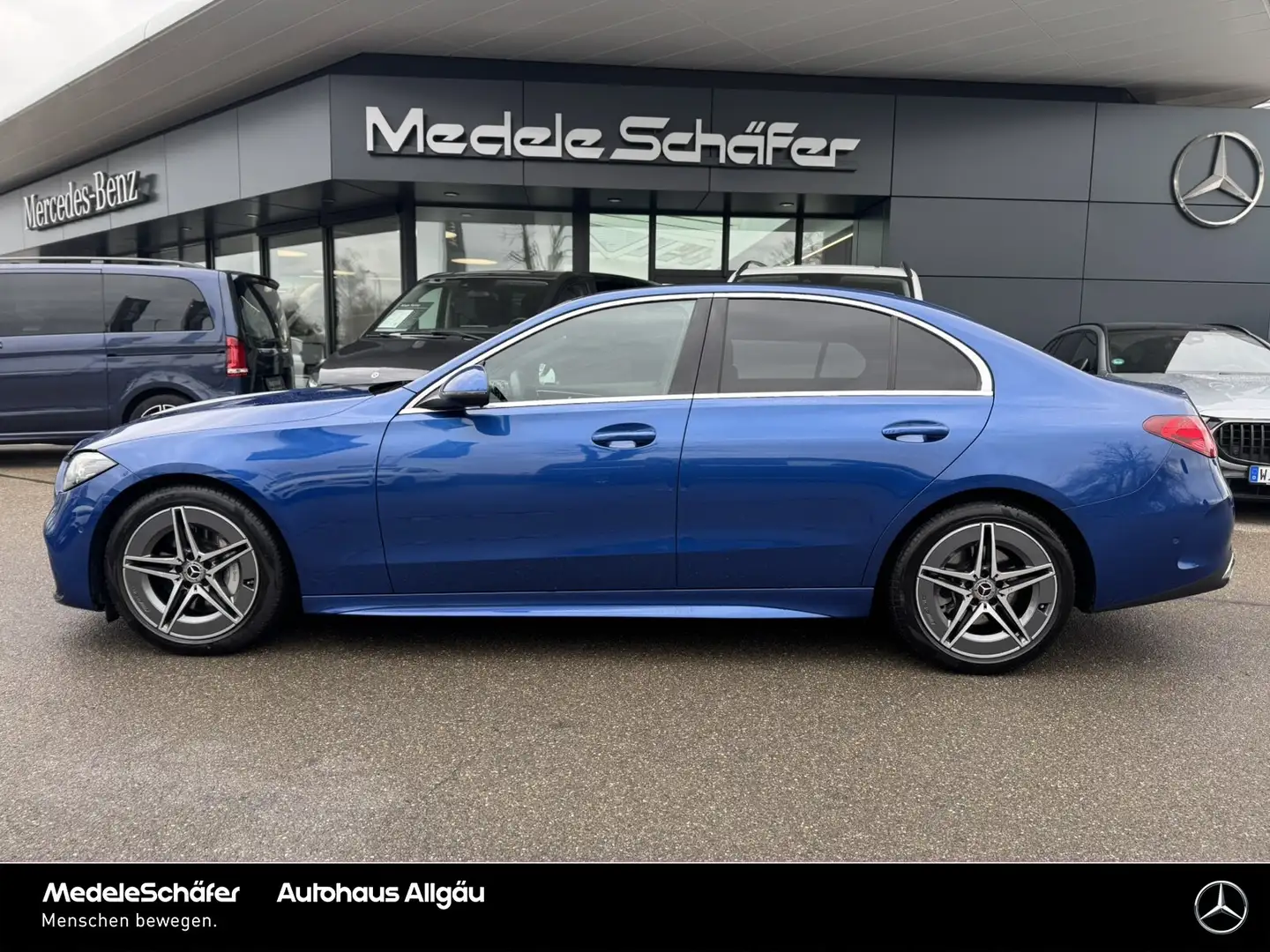 Mercedes-Benz C 300 C 300 d AMG Burmester3D Memory Vorr.-Distronic LED Blau - 2