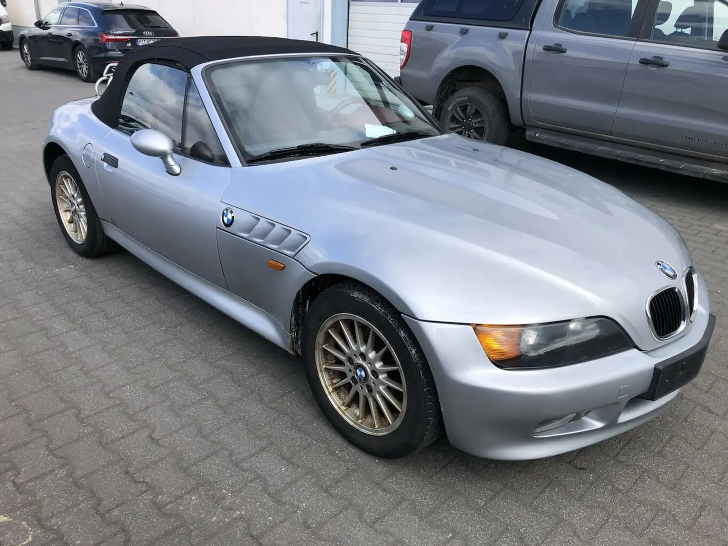 BMW Z3 1.9 Benzin, Leder, Cabrio, Alu Silver - 2