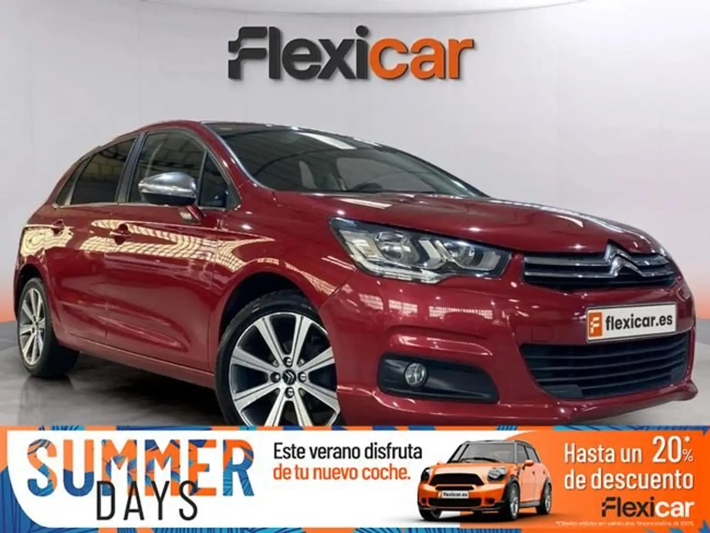 Citroen C4 PureTech+81KW+%28110CV%29+Feel+Edition Rojo - 1