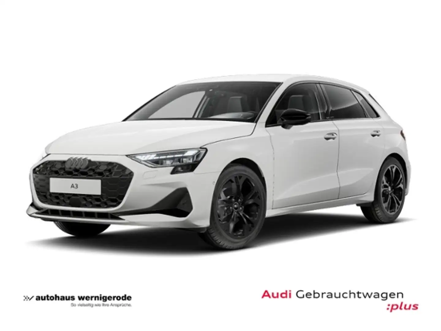 Audi A3 Sportback Weiß - 1