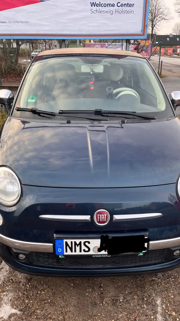 Fiat 500C 500 1.2 Lounge Albastru - 1