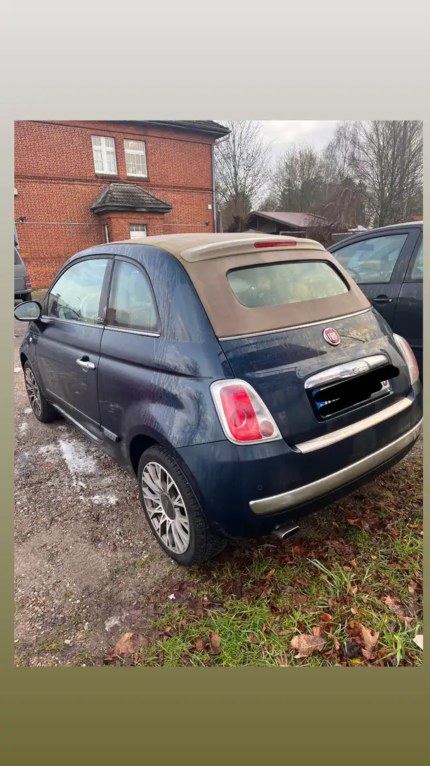 Fiat 500C 500 1.2 Lounge Albastru - 2