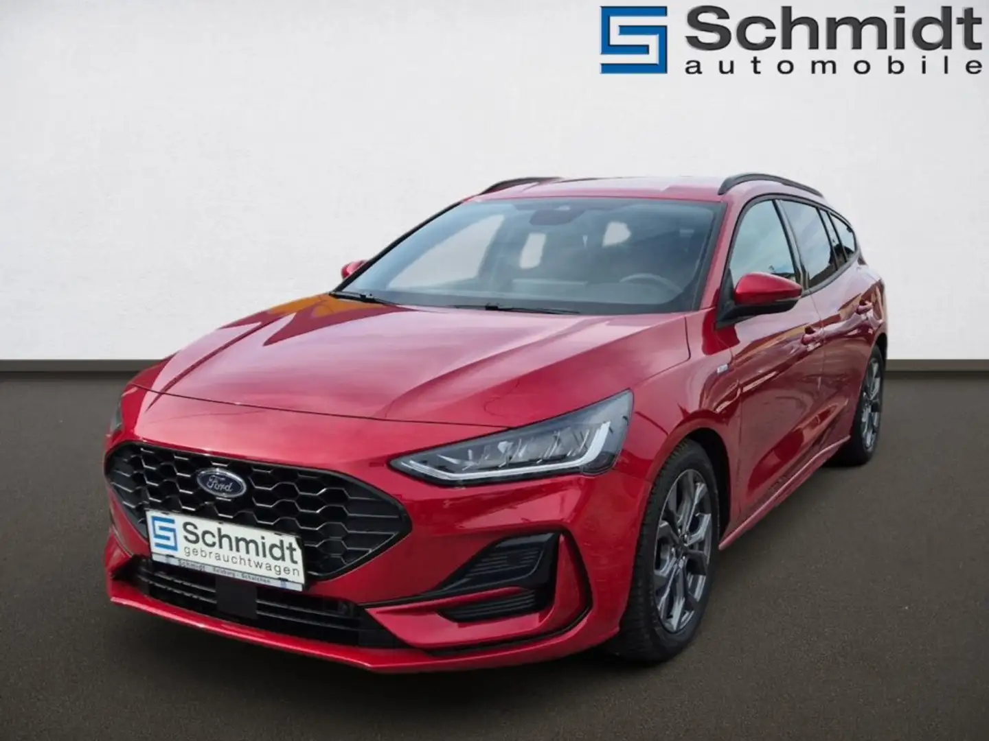Ford Focus Turnier 1,5 EcoBlue ST-Line Aut. Rot - 1