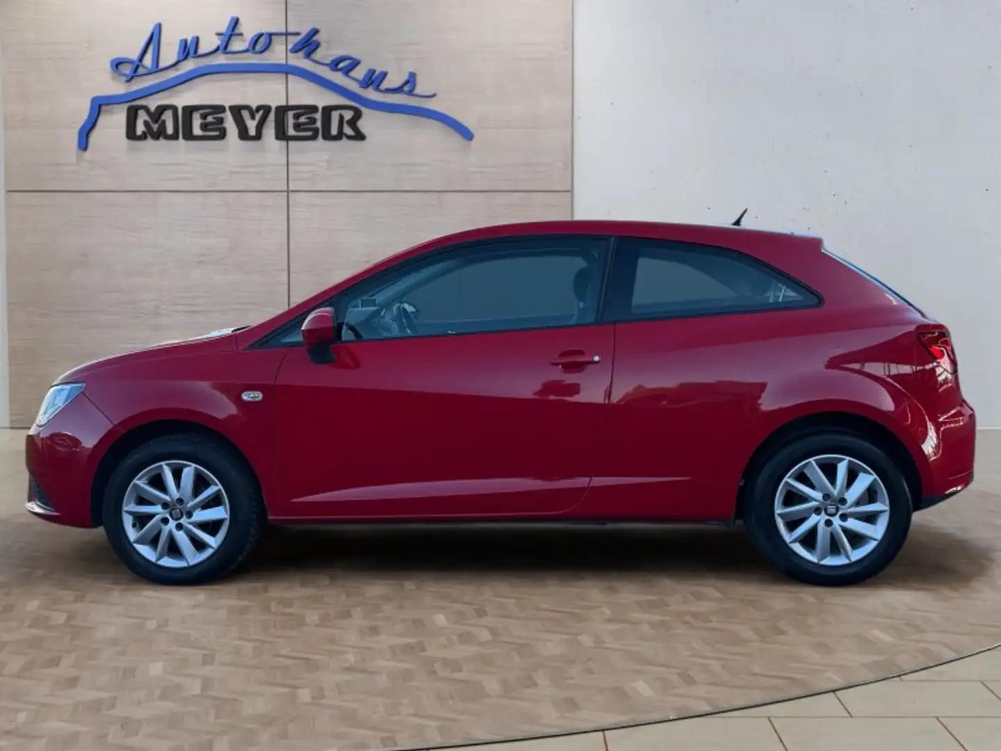 SEAT Ibiza Style 1,2 70PS 15*Alu/Navi/Klimaautom. Rojo - 2
