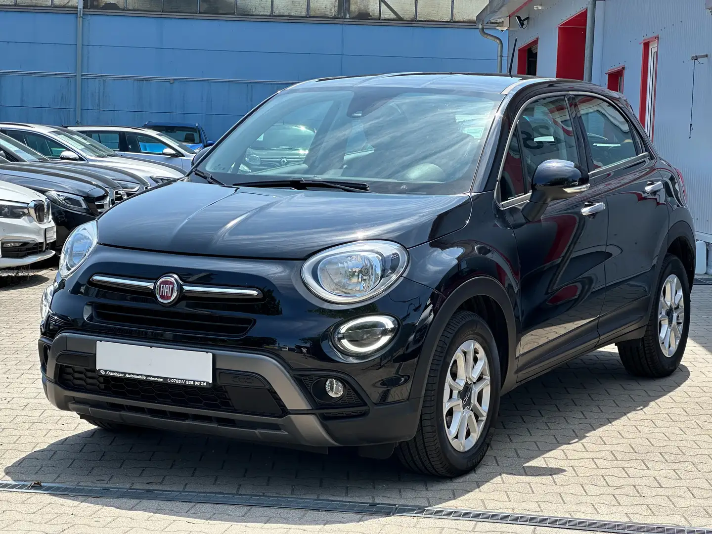 Fiat 500X City Cross 1.0 GSE*Klimaaut*Temp*Alu*Sitzheizung Zwart - 1