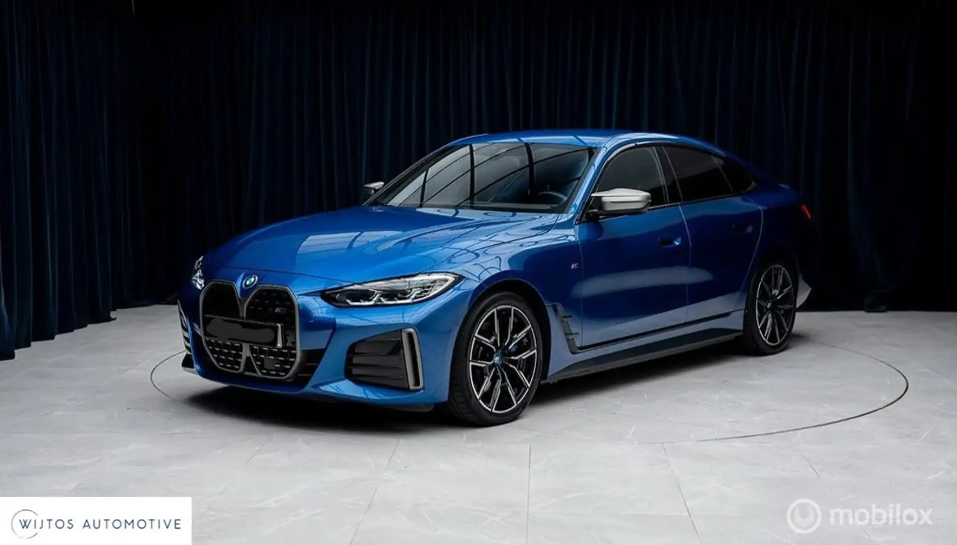 BMW i4 M50 84 kWh M-Sport, trekhaak Blauw - 1