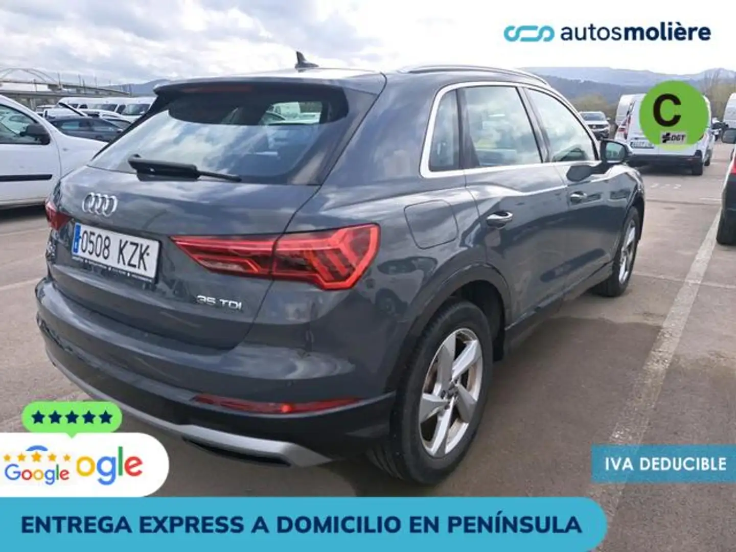 Audi Q3 35 TDI Advanced S tronic 110kW Gris - 2