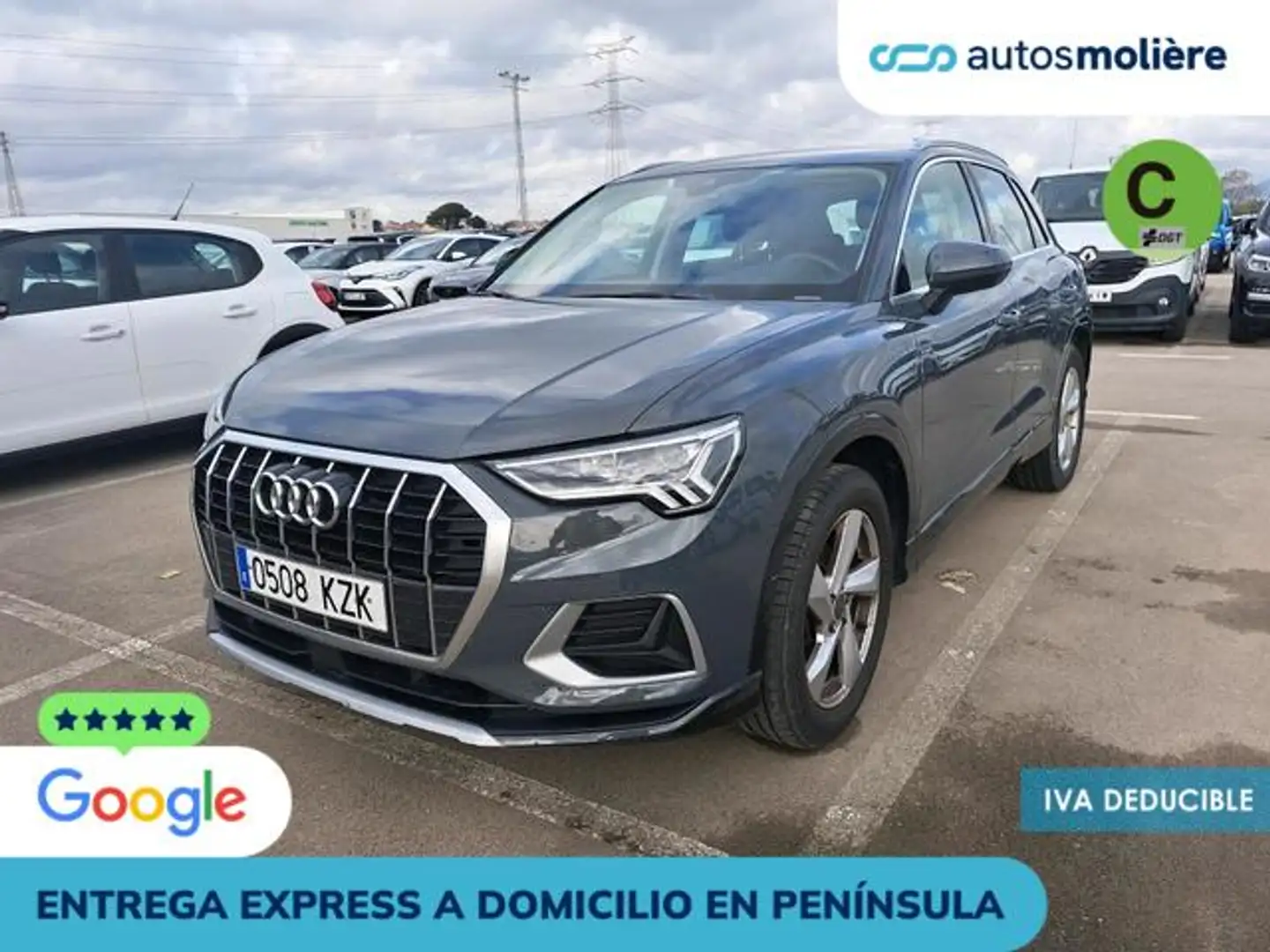 Audi Q3 35 TDI Advanced S tronic 110kW Gris - 1
