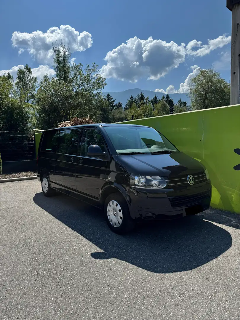 Volkswagen T5 Caravelle Passo Lungo 140cv Comfortline Czarny - 2