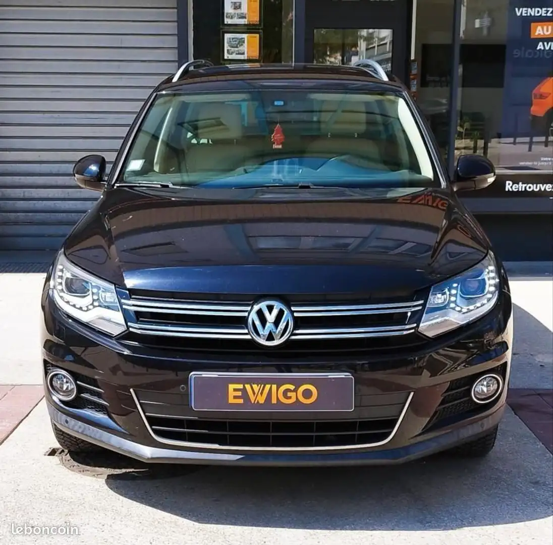 Volkswagen Tiguan 1.4 TSI 160CH SPORT STYLE 4MOTION CUIR SIEGES CHAU Noir - 2
