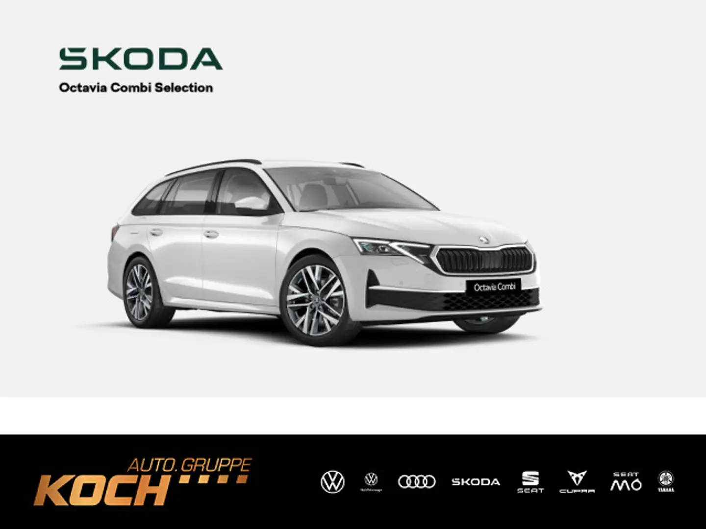 Skoda Octavia Tour 2.0TDI*DSG*NAVI*MATRIX-LED*360°KAM* Bianco - 1