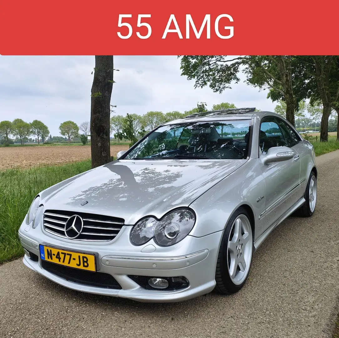 Mercedes-Benz CLK 55 AMG uniek Originele 55 AMG Silber - 1