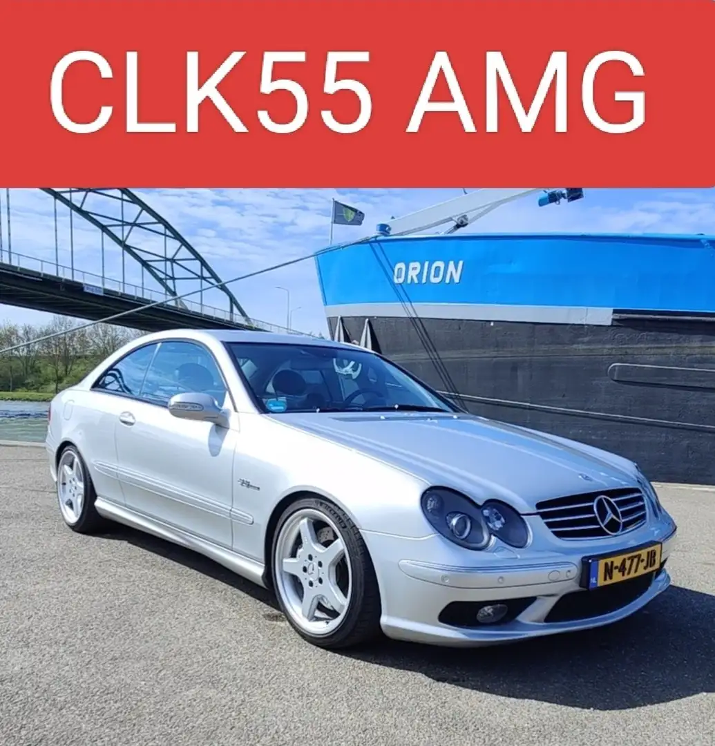 Mercedes-Benz CLK 55 AMG uniek Originele 55 AMG Silber - 1
