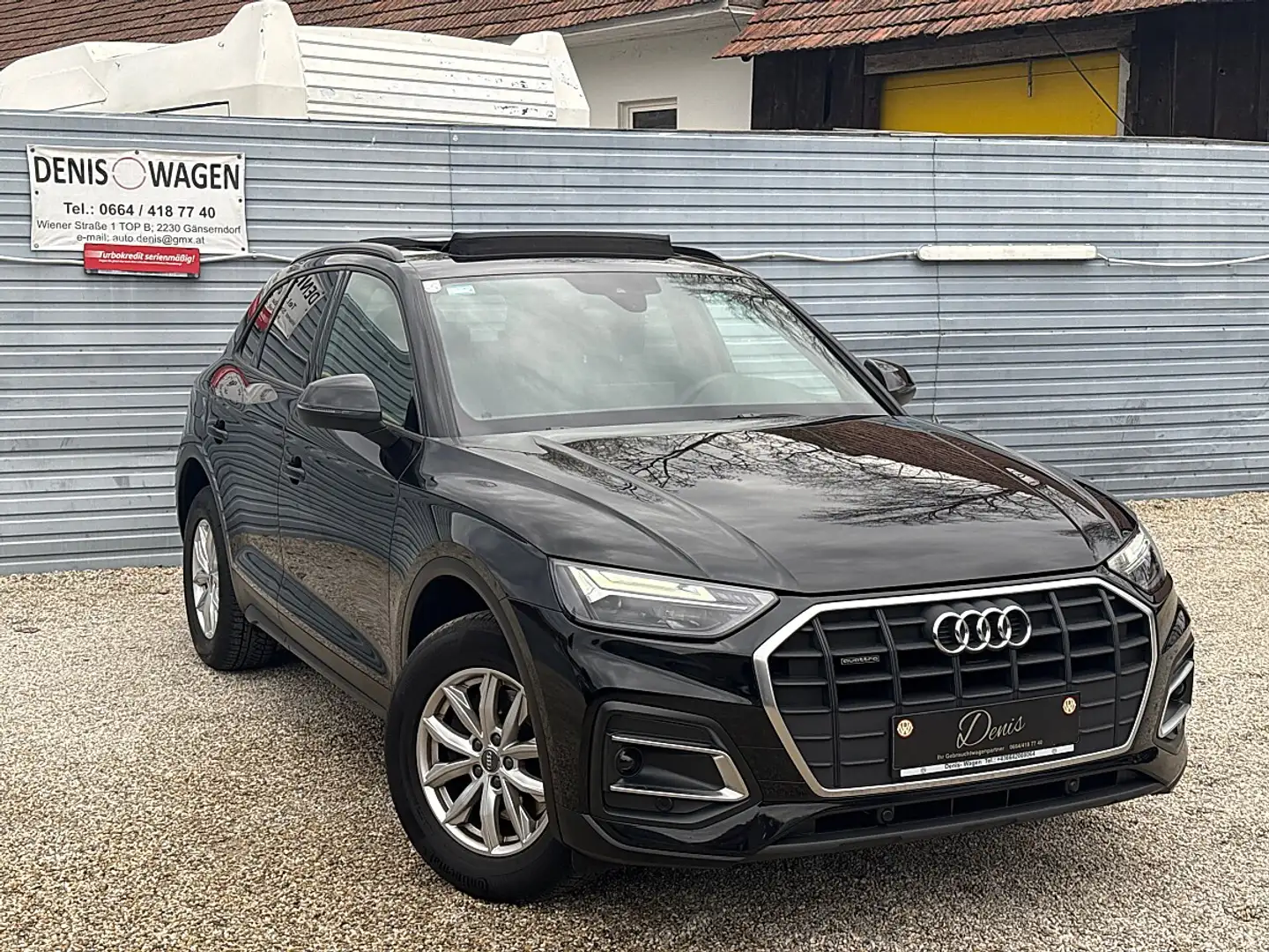 Audi Q5 40 TDI quattro intense S-tronic 1. Besitz Schwarz - 1