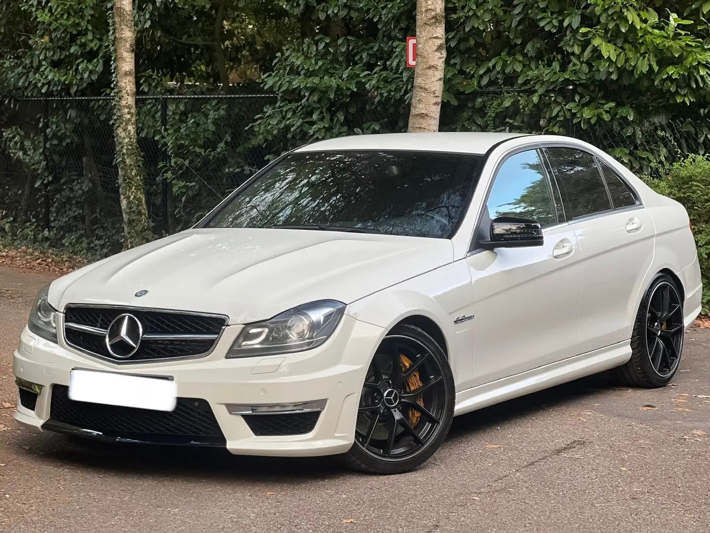 Mercedes-Benz C 63 AMG C 63 AMG AMG SPEEDSHIFT MCT Blanc - 1