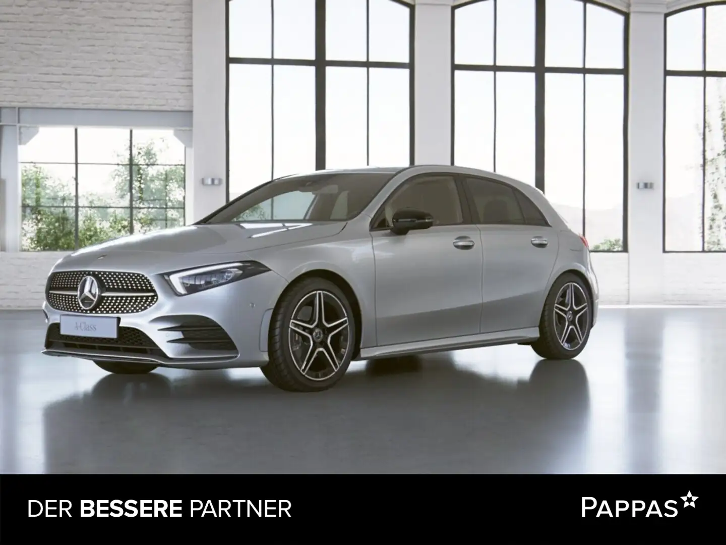 Mercedes-Benz A 200 d Kompaktlimousine AMG Line Navi PTS SHZ Weiß - 1