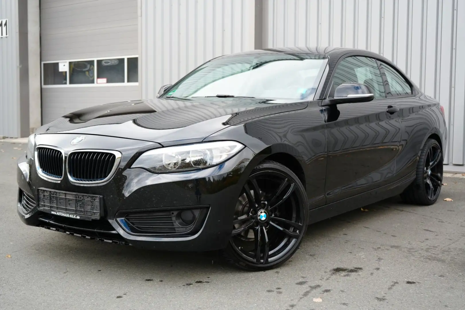 BMW 218 Coupe 218 d Noir - 1