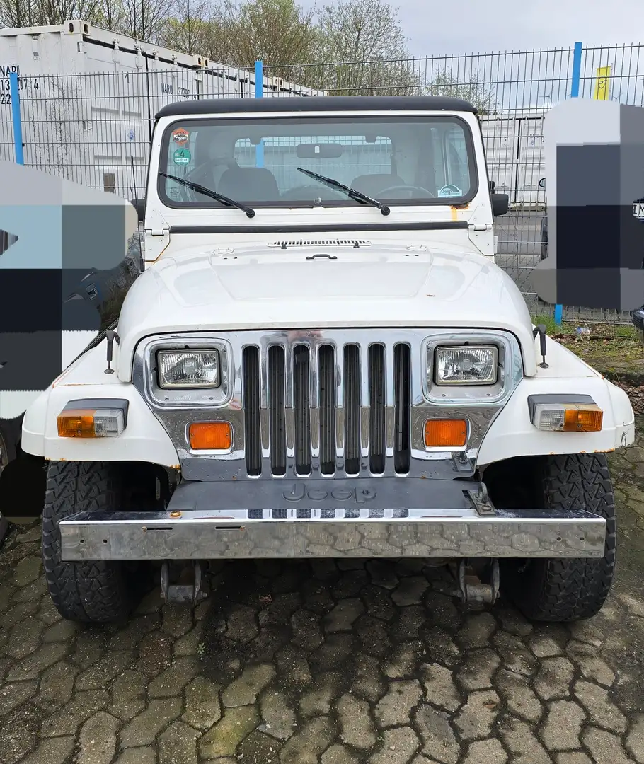 Jeep Wrangler Laredo Ausstattung Hard Top 2.5 Blanc - 1