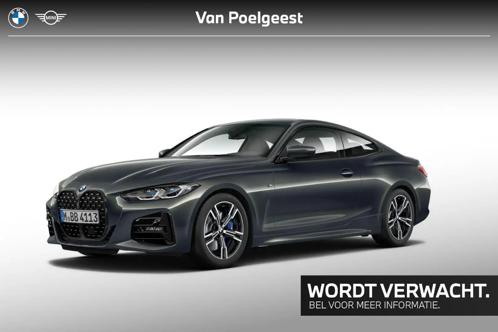 BMW 430 4 Serie Coupé 430i High Executive Grijs - 1