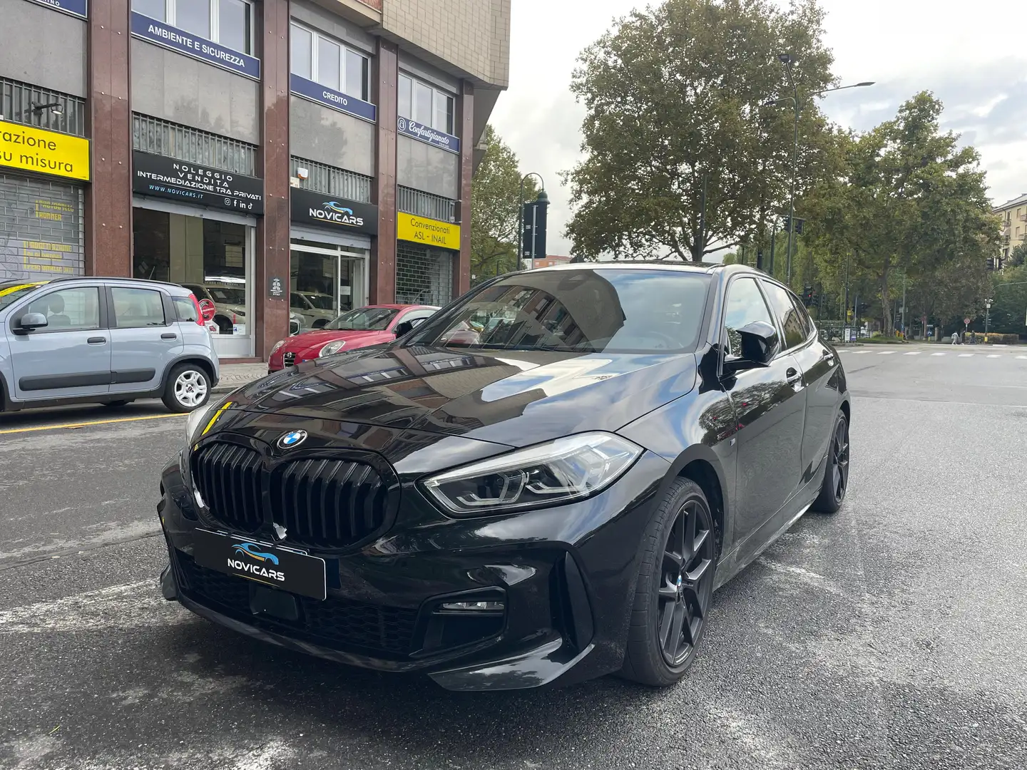 BMW 116 Serie 1 F40 116d Msport auto Nero - 1