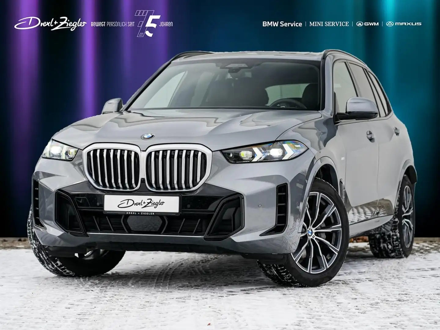 BMW X5 xDrive30d M Sport ACC AHK PANO K360° H&K Grau - 1