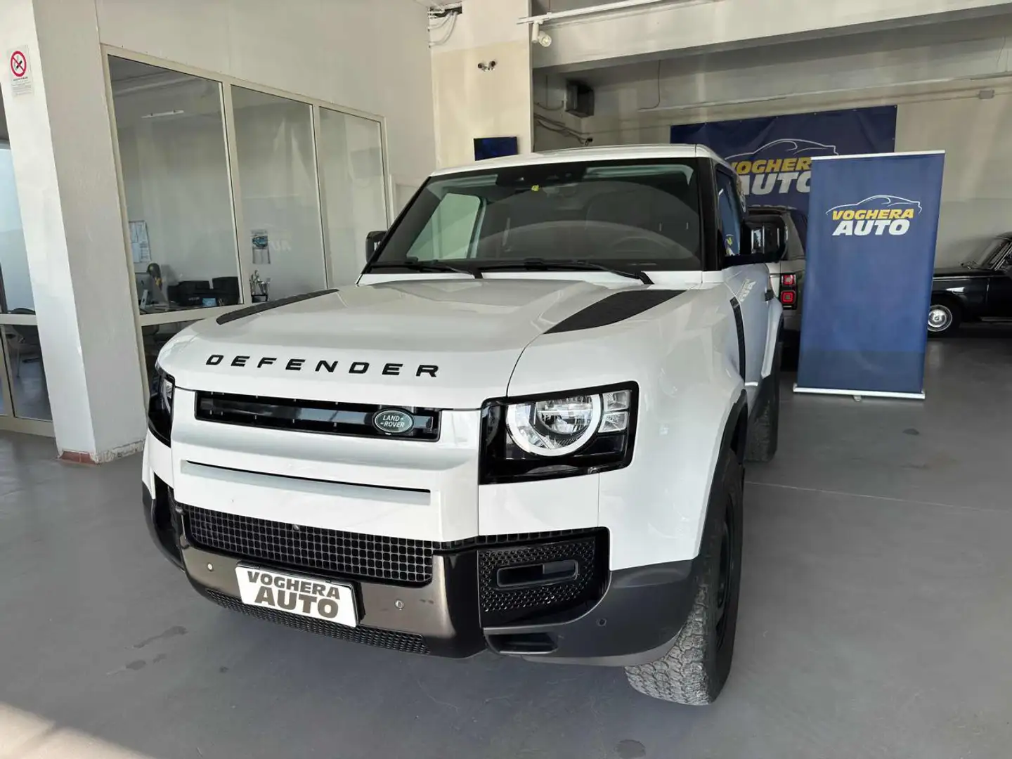 Land Rover Defender 90 3.0D I6 200 CV AWD Autocarro IVA ESCLUSA Weiß - 2