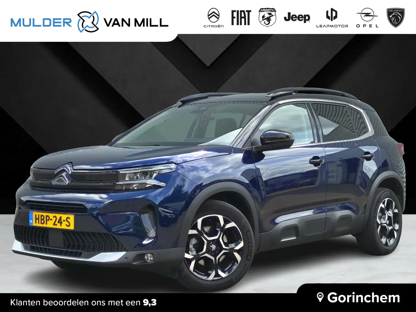 Citroen C5 Aircross Max Hybrid 136pk ë-DCS6 | TWO-TONE! | NAVI | 180° Blauw - 1