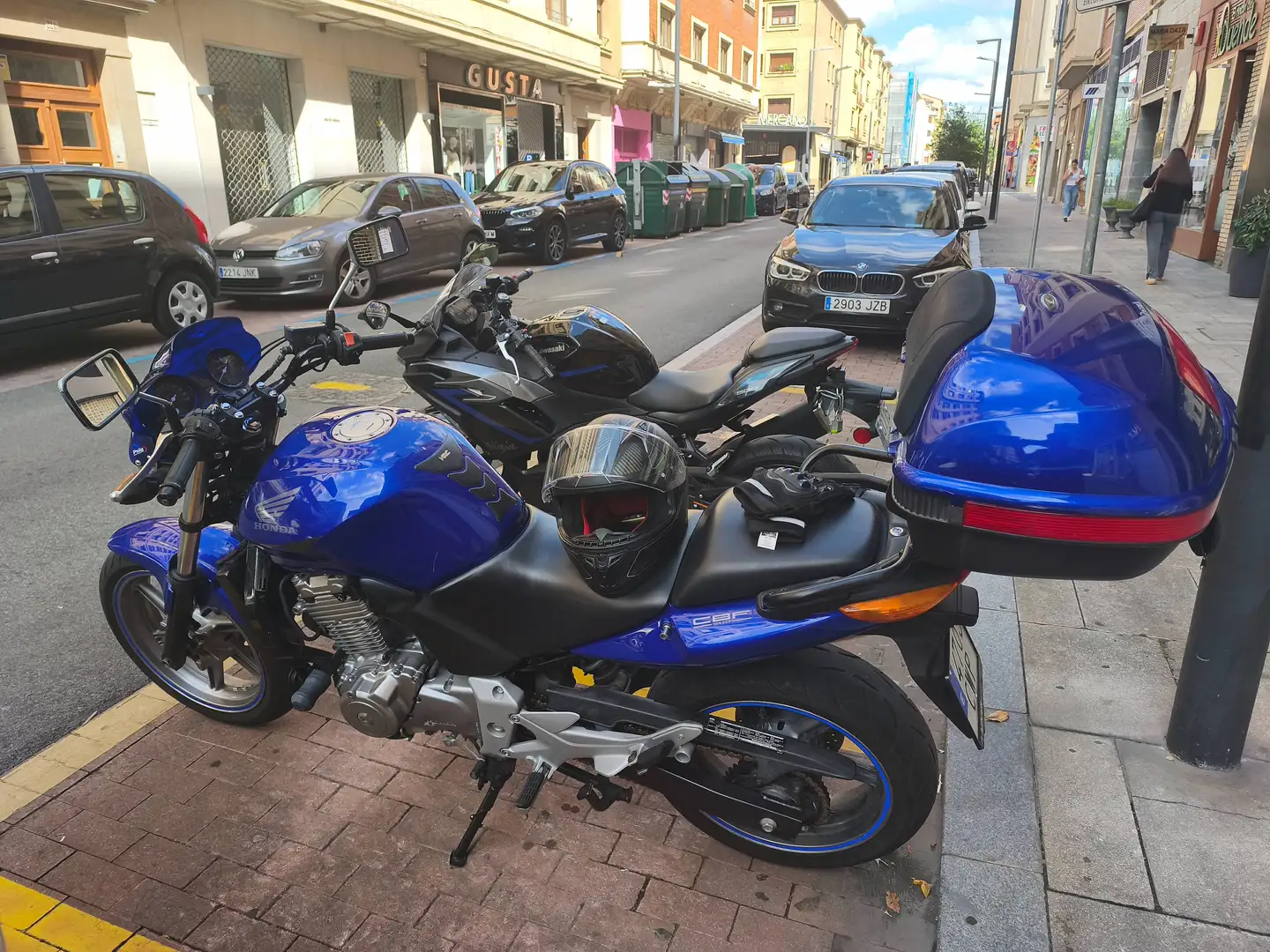 Honda CBF 500 2004 Azul - 2