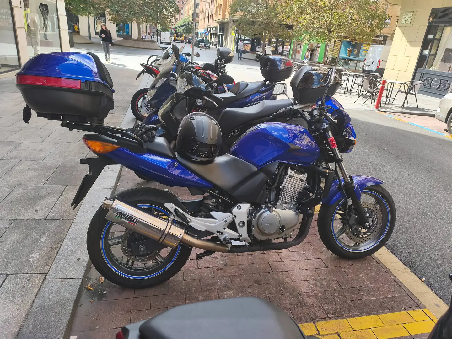 Honda CBF 500 2004 Azul - 1
