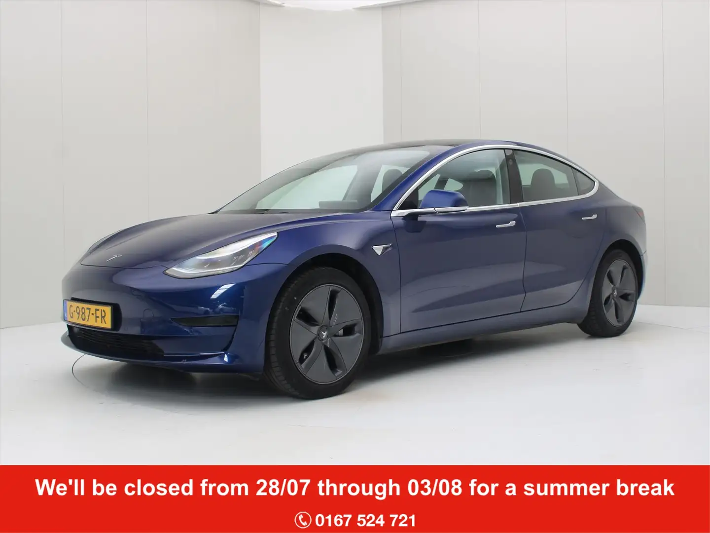 Tesla Model 3 Standard RWD Plus [ AUTOPILOT+60 kWh+PREMIUM AUDIO Albastru - 1