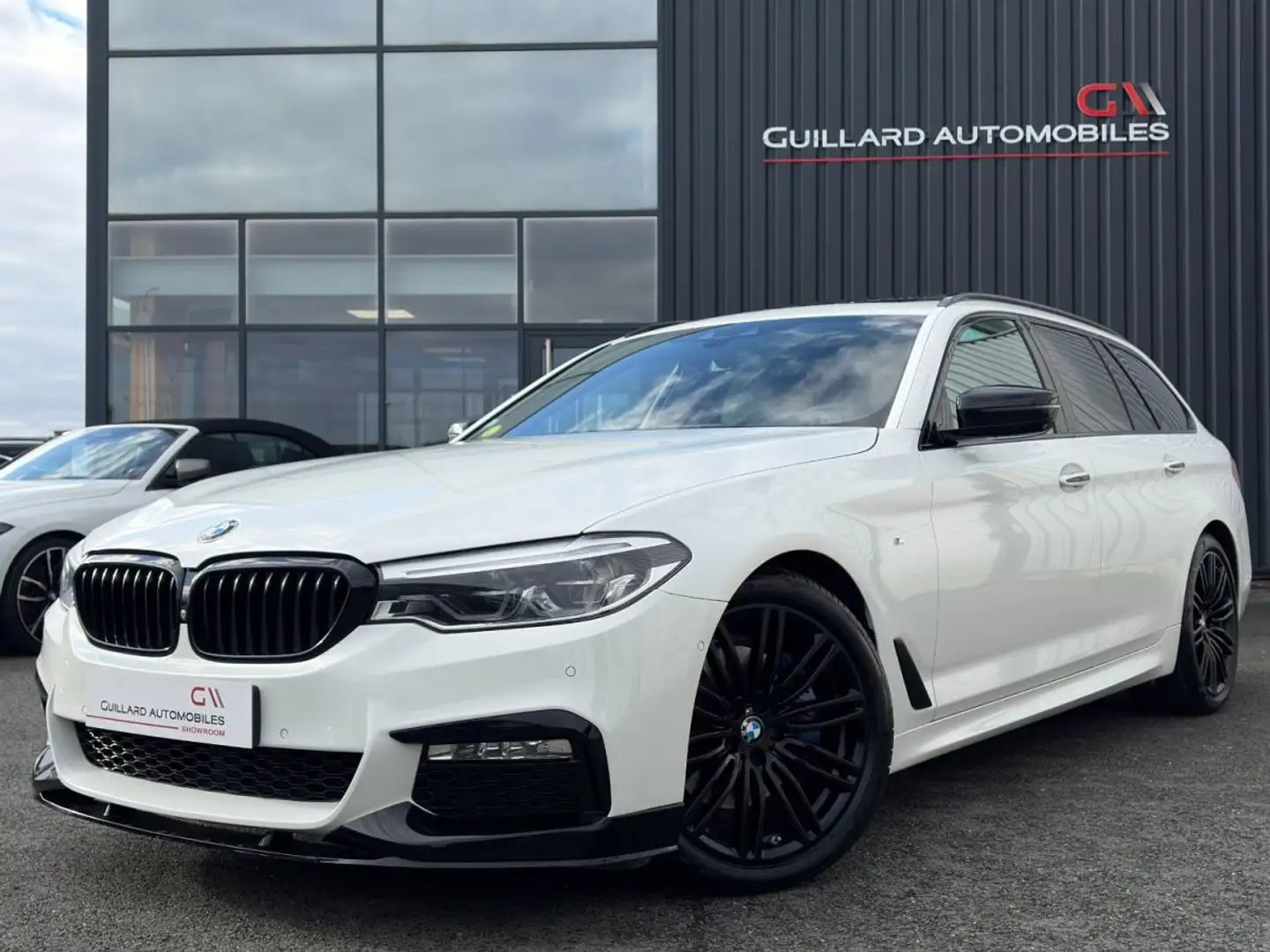 BMW 530 530d TOURING 265ch M SPORT (G31) BVA8 Blanc - 1