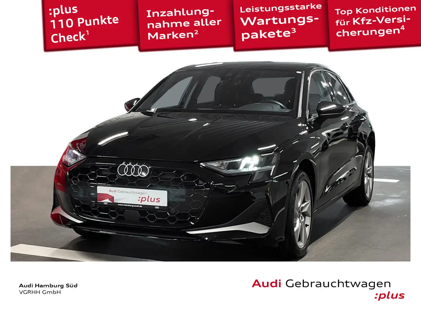 Audi A3 35 TFSI adv S tronic NAV/KAMERA/LED Negro - 1
