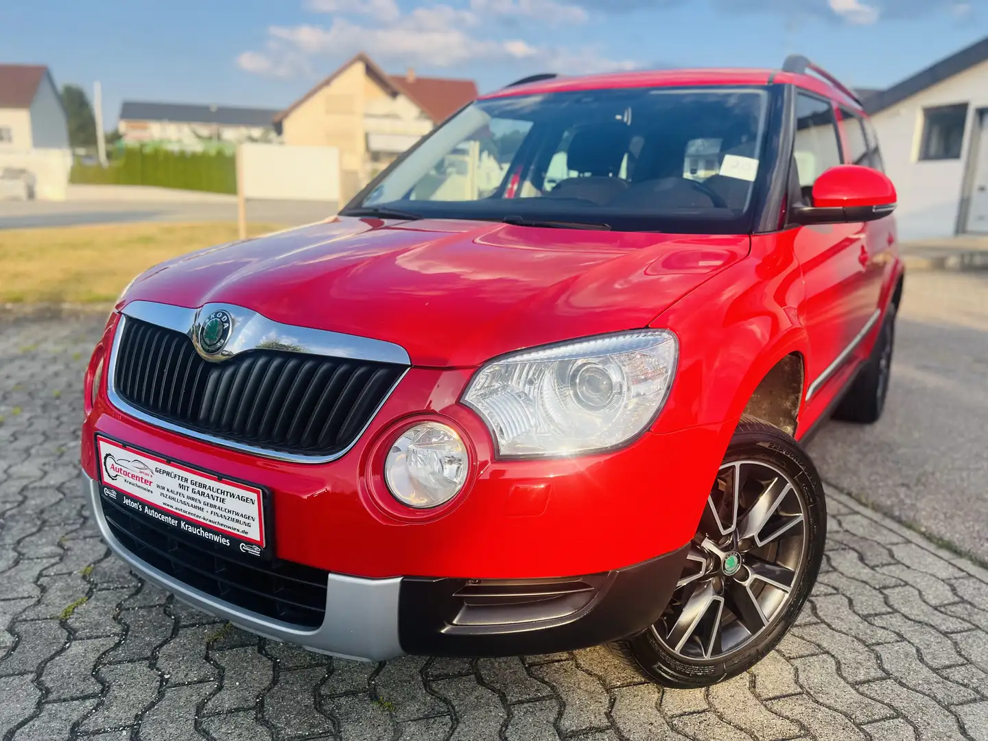 Skoda Yeti Adventure, 1te Hand, abn. AHK, 8fach Rot - 1