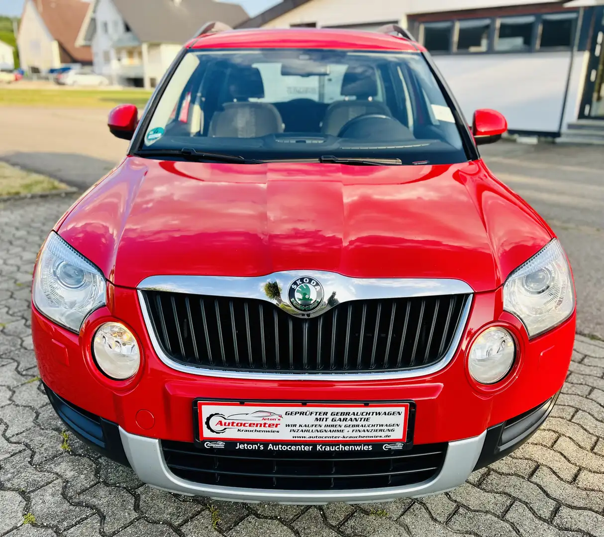 Skoda Yeti Adventure, 1te Hand, abn. AHK, 8fach Rot - 2